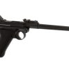 WE P08 8 Inch Full Metal GBB Black