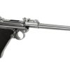 WE P08 8 Inch Full Metal GBB Silver