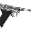 WE P08 Full Metal GBB Silver