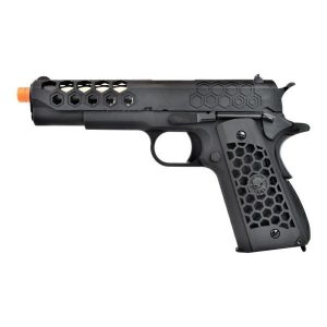 WE PISTOLA A GAS 1911 HEX CUT GEN2 NERO (WE16B)