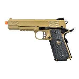 WE PISTOLA A GAS 1911 M E U RAIL TAN (WE08T)