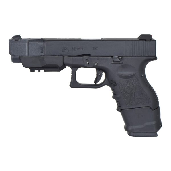WE PISTOLA A GAS 33 ADVANCE NERA (WG07B)