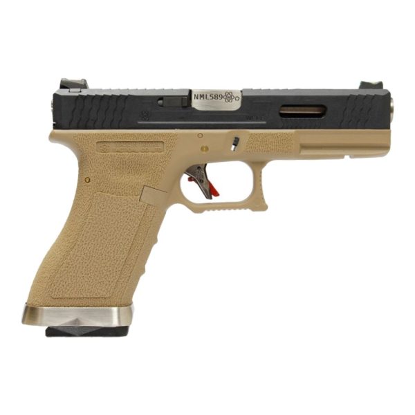 WE PISTOLA A GAS G-17 FORCE SERIES T2 (WG01WET-2) WE PISTOLA A GAS G-17 FORCE SERIES T2 (WG01WET-2)