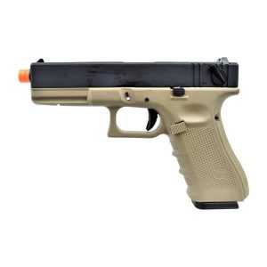 WE PISTOLA A GAS G-18 GEN4 TAN E NERA (W059BT) WE PISTOLA A GAS G-18 GEN4 TAN E NERA (W059BT)
