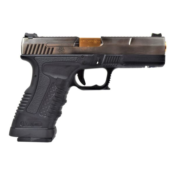 WE PISTOLA A GAS GP1799 T3 BLACK/SILVER/GOLD (WGP-3) WE PISTOLA A GAS GP1799 T3 BLACK/SILVER/GOLD (WGP-3)