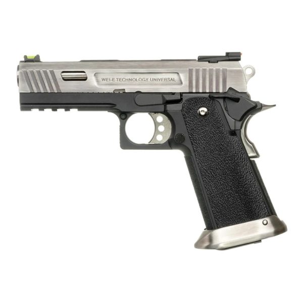 WE PISTOLA A GAS HI-CAPA 4.3 WET ALLOSAURUS SILVER (WH9WET-SV) WE PISTOLA A GAS HI-CAPA 4.3 WET ALLOSAURUS SILVER (WH9WET-SV)