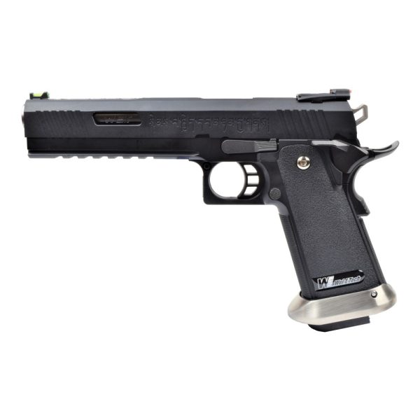 WE PISTOLA A GAS HI-CAPA 6.0 I-REX FORCE NERA / SILVER BARREL (WH18-BKSV) WE PISTOLA A GAS HI-CAPA 6.0 I-REX FORCE NERA / SILVER BARREL (WH18-BKSV)