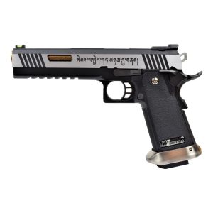 WE PISTOLA A GAS HI-CAPA 6.0 I-REX FORCE SILVER / GOLD BARREL (WH18-2TGD) WE PISTOLA A GAS HI-CAPA 6.0 I-REX FORCE SILVER / GOLD BARREL (WH18-2TGD)