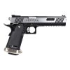 WE PISTOLA A GAS HI-CAPA 6.0 I-REX FORCE SILVER / SILVER BARREL (WH18-2TSV)