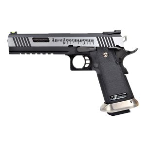 WE PISTOLA A GAS HI-CAPA 6.0 I-REX FORCE SILVER / SILVER BARREL (WH18-2TSV) WE PISTOLA A GAS HI-CAPA 6.0 I-REX FORCE SILVER / SILVER BARREL (WH18-2TSV)
