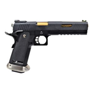 WE PISTOLA A GAS HI-CAPA 6.0 I-REX NERA / GOLD BARREL (WH18A2-BKGD) WE PISTOLA A GAS HI-CAPA 6.0 I-REX NERA / GOLD BARREL (WH18A2-BKGD)