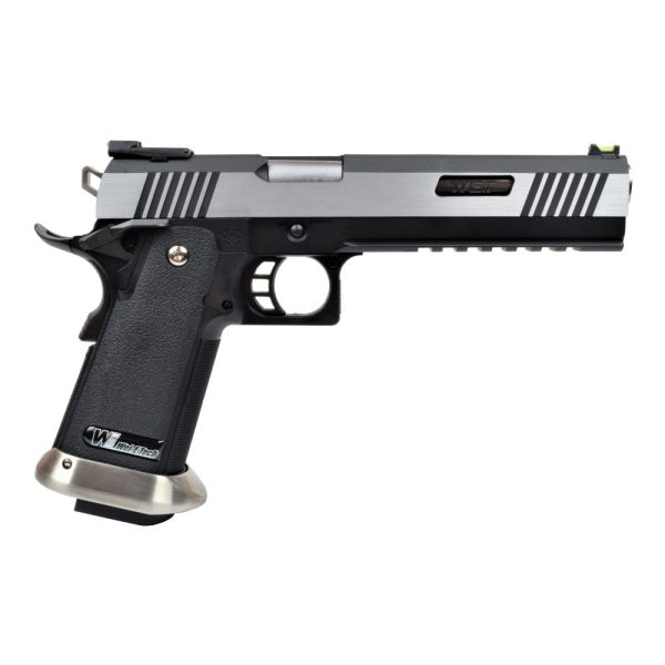 WE PISTOLA A GAS HI-CAPA 6.0 I-REX B SILVER / SILVER BARREL (WH18B2-2TSV) WE PISTOLA A GAS HI-CAPA 6.0 I-REX B SILVER / SILVER BARREL (WH18B2-2TSV)