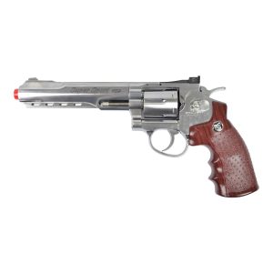 WIN GUN REVOLVER A CO2 6" ARGENTO (C 702S) WIN GUN REVOLVER A CO2 6" ARGENTO (C 702S)