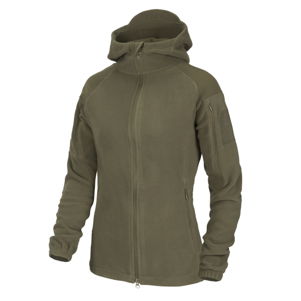 Women's CUMULUS® Jacket - Heavy Fleece - Taiga Green