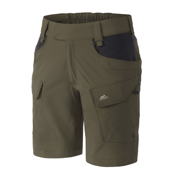 Women's OTP 8'5" Shorts - Taiga Green / Black