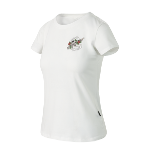 Women's T-shirt Slim (Come and take it) - White Women's T-shirt Slim (Come and take it) - White
