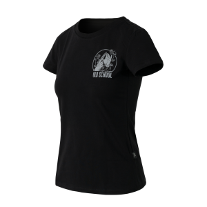 Women's T-shirt Slim (Old school) - Black Women's T-shirt Slim (Old school) - Black