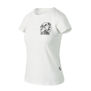 Women's T-shirt Slim (Old school) - White Women's T-shirt Slim (Old school) - White