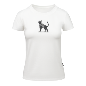 Women's T-shirt (TactiCat) - White Women's T-shirt (TactiCat) - White