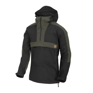 WOODSMAN Anorak Jacket® - Black / Taiga Green A WOODSMAN Anorak Jacket® - Black / Taiga Green A