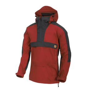 WOODSMAN Anorak Jacket® - Crimson Sky / Ash Grey A WOODSMAN Anorak Jacket® - Crimson Sky / Ash Grey A