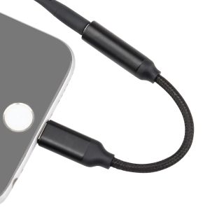 WOSPORT ADATTATORE DA USB LIGHTNING A JACK AUDIO 3,5mm NERO (WO-HD05B) WOSPORT ADATTATORE DA USB LIGHTNING A JACK AUDIO 3,5mm NERO (WO-HD05B)