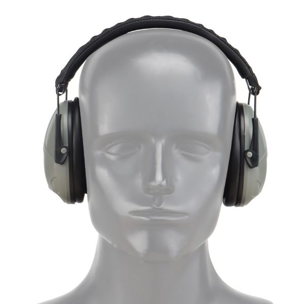 WOSPORT CUFFIE CON RIDUZIONE PASSIVA DEL RUMORE GRIGIO (WO-HD51G)
