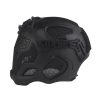 WOSPORT ELMETTO W23 CON RETE METALLICA NERO (WO-HL107)