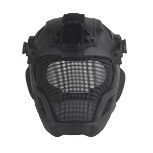 WOSPORT ELMETTO W23 CON RETE METALLICA NERO (WO-HL107) WOSPORT ELMETTO W23 CON RETE METALLICA NERO (WO-HL107)