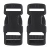 WOSPORT FIBBIA WST 2 PEZZI NERO (WO-CK07)