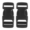 WOSPORT FIBBIA WST 2 PEZZI NERO (WO-CK07)
