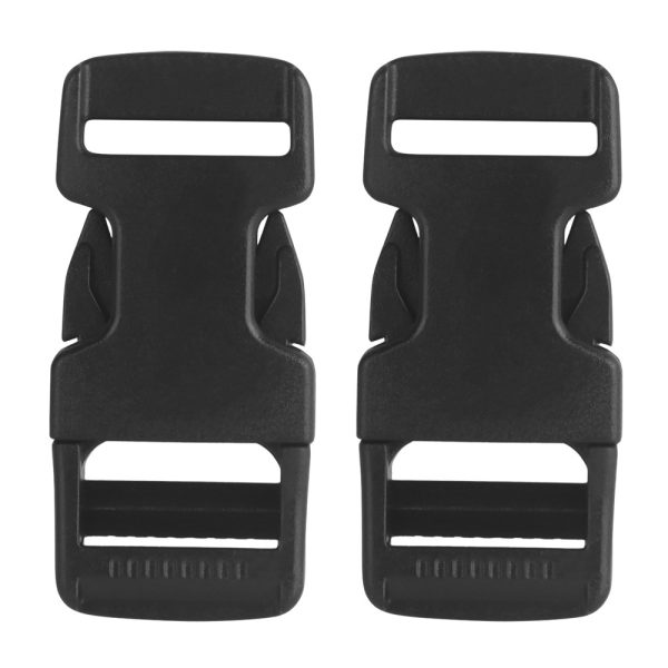 WOSPORT FIBBIA WST 2 PEZZI NERO (WO-CK07)