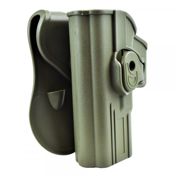 WOSPORT FONDINA RIGIDA ESTRAZIONE RAPIDA PER MANCINI SERIE GLOCK OLIVE DRAB (WO-GB42LV) WOSPORT FONDINA RIGIDA ESTRAZIONE RAPIDA PER MANCINI SERIE GLOCK OLIVE DRAB (WO-GB42LV)