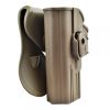 WOSPORT FONDINA RIGIDA ESTRAZIONE RAPIDA PER MANCINI SERIE GLOCK TAN (WO-GB42LT) WOSPORT FONDINA RIGIDA ESTRAZIONE RAPIDA PER MANCINI SERIE GLOCK TAN (WO-GB42LT)