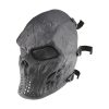 WOSPORT MASCHERA BLOODED SKULL NERA (WO-MA79B)