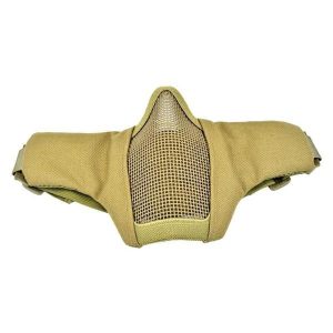 WOSPORT MASCHERA CON GRIGLIA IN METALLO TAN (WO-MA42T) WOSPORT MASCHERA CON GRIGLIA IN METALLO TAN (WO-MA42T)