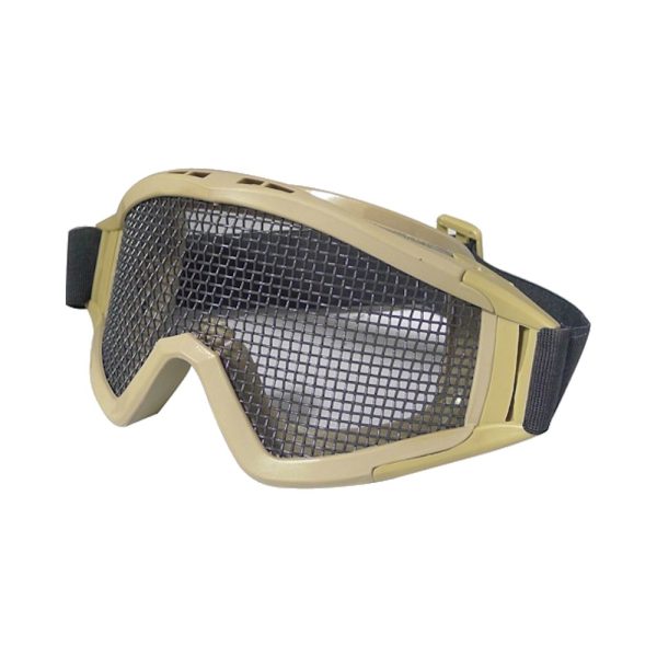 WOSPORT MASCHERA CON RETE METALLICA DARK EARTH (6060T) WOSPORT MASCHERA CON RETE METALLICA DARK EARTH (6060T)