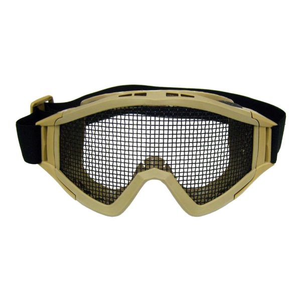 WOSPORT MASCHERA CON RETE METALLICA DARK EARTH (6060T) WOSPORT MASCHERA CON RETE METALLICA DARK EARTH (6060T)