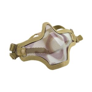 WOSPORT MASCHERA CON RETE METALLICA DESERT (KR001MS) WOSPORT MASCHERA CON RETE METALLICA DESERT (KR001MS)