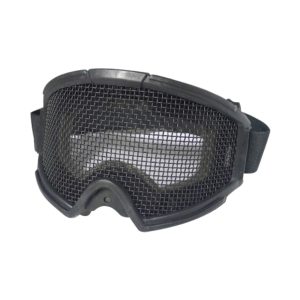 WOSPORT MASCHERA CON RETE METALLICA NERA (6058B) WOSPORT MASCHERA CON RETE METALLICA NERA (6058B)