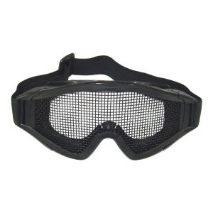 WOSPORT MASCHERA CON RETE METALLICA NERA (6060B) WOSPORT MASCHERA CON RETE METALLICA NERA (6060B)