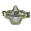 WOSPORT MASCHERA CON RETE METALLICA OLIVE DRAB (KR001V)