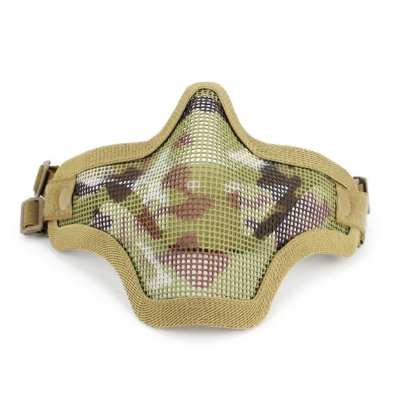 WOSPORT MASCHERA CON RETE METALLICA VEGETATO ITALIANO (KR001TC)
