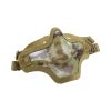 WOSPORT MASCHERA CON RETE METALLICA VEGETATO ITALIANO (KR001TC)