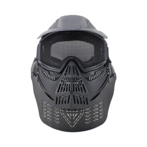 WOSPORT MASCHERA INTERO VISO CON RETE METALLICA NERO (2604B) WOSPORT MASCHERA INTERO VISO CON RETE METALLICA NERO (2604B)