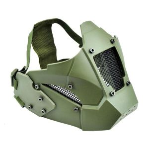 WOSPORT MASCHERA IRON WARRIOR VERDE (WO-MA95V) WOSPORT MASCHERA IRON WARRIOR VERDE (WO-MA95V)