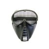 WOSPORT MASCHERA SMALL FLY CON RETE METALLICA NERA (KR014B)