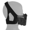 WOSPORT MEZZA MASCHERA SCORPION NERO (WO-MA201B)