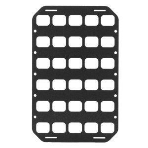 WOSPORT PANNELLO TATTICO DI STOCCAGGIO 8 X 12.5 POLLICI (WO-MP01)