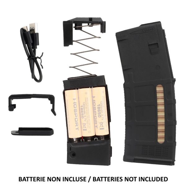 WOSPORT POWER BANK A FORMA DI CARICATORE NERO (WO-EX038B)